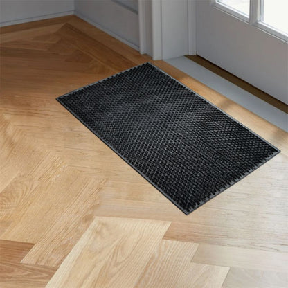 Gummimåtte 40 x 60 cm Sort Skridsikker