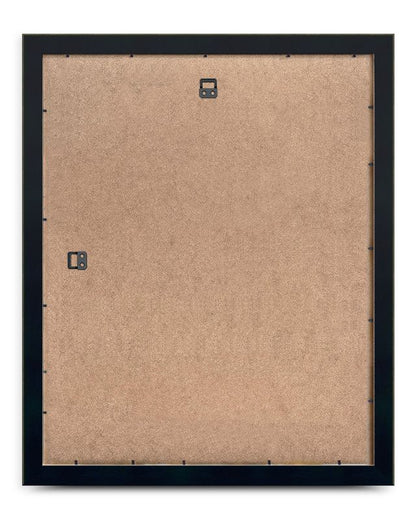 Unik MDF-ramme Hekla 28x35 til diplomer, sort, 1 stk.