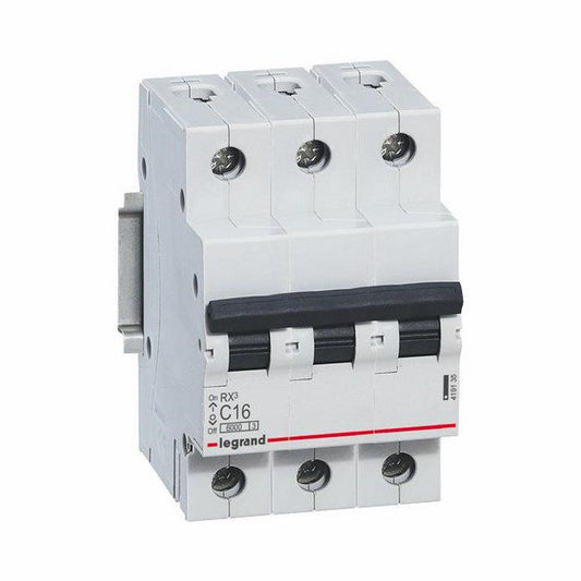 Legrand 3P-C16A overstrømsafbryder