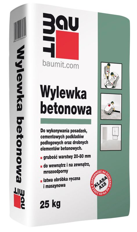 Betonstøb M-15 20-80 mm 25 kg