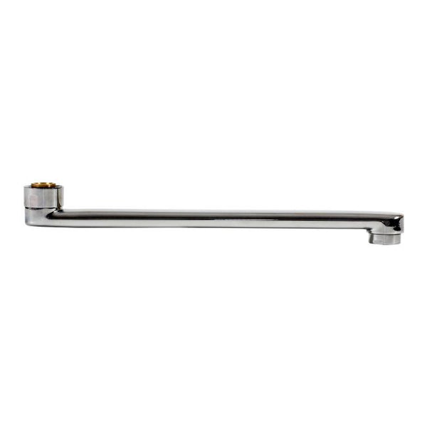 Flad tud til etgrebsarmatur 20 cm Krom