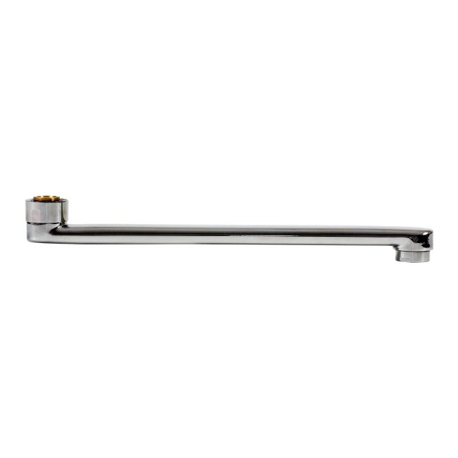 Flad Vandhanetud 25 cm Krom