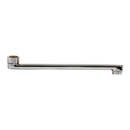 Flad Vandhanetud 25 cm Krom