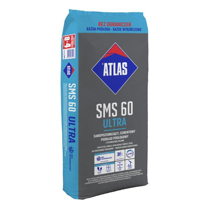 Selvnivellerende Spartelmasse SMS 60 Ultra 25 kg