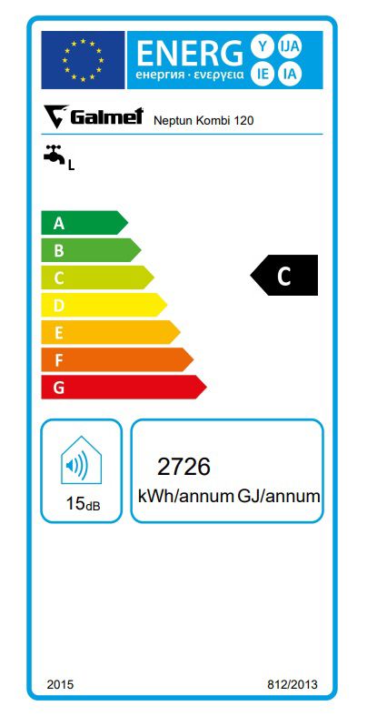 Vandvarmer SGW(S) 120 Liter Venstre NEPTUN KOMBI | 06-124671