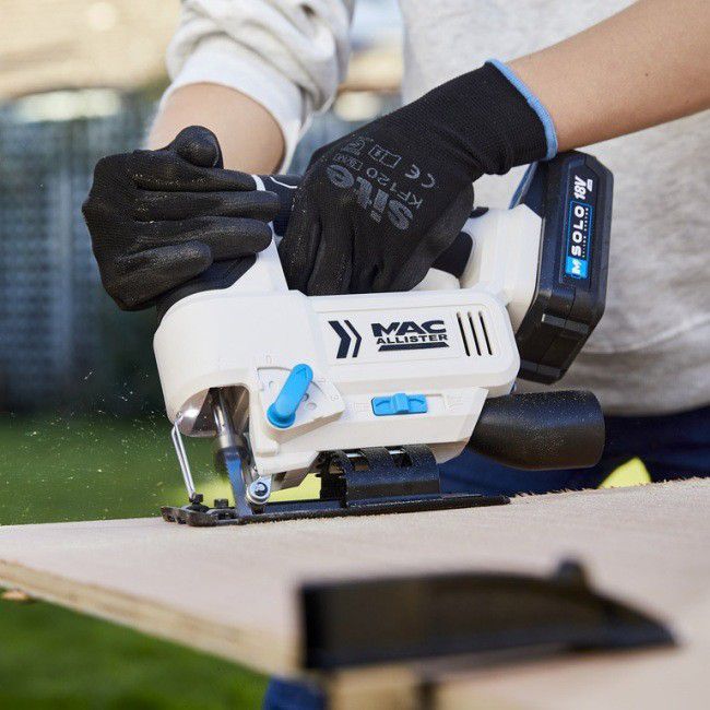 MacAllister Solo 18 V stiksav uden batteri