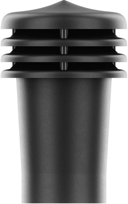 Ventilationshætte Ø110 mm Sort