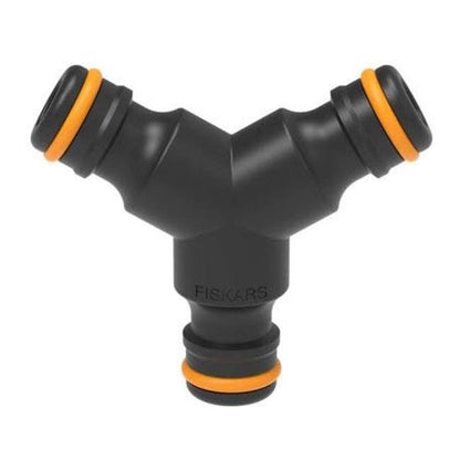 Y-Stykke Slangekobling Sort/Orange
