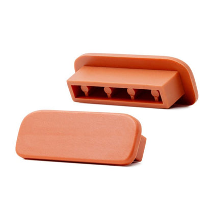 Endekappe til Håndliste 40x8 mm Teglrød 2 Stk.