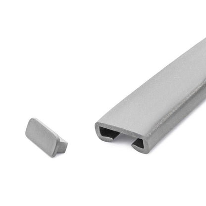Endekappe til Gelænder PVC 40x8 mm 2 Stk. | 5907568366096