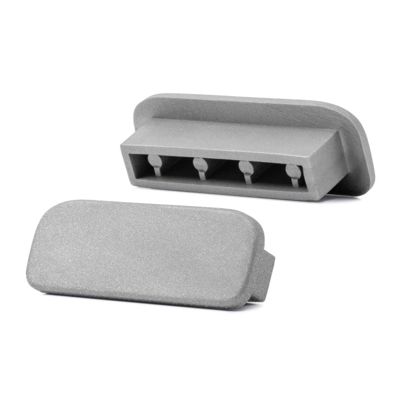 Endekappe til Gelænder PVC 40x8 mm 2 Stk. | 5907568366096