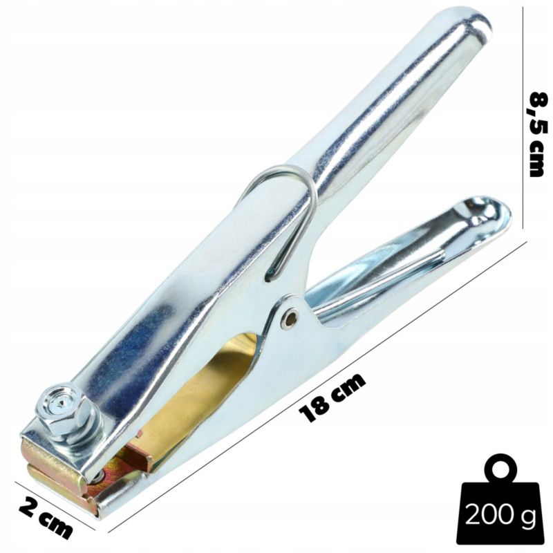 KADAX svejsetangsklemme 200A massetang 2 stk