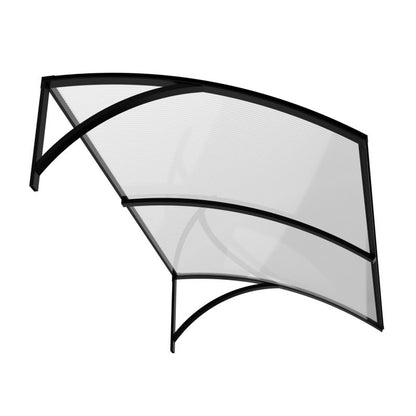Modulært Døroverdækning 140 x 80 cm Grafit Polycarbonat