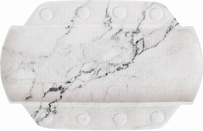 Badehovedpude Marmor Ergonomisk Antiskrid PVC 32x22 cm 1 stk.