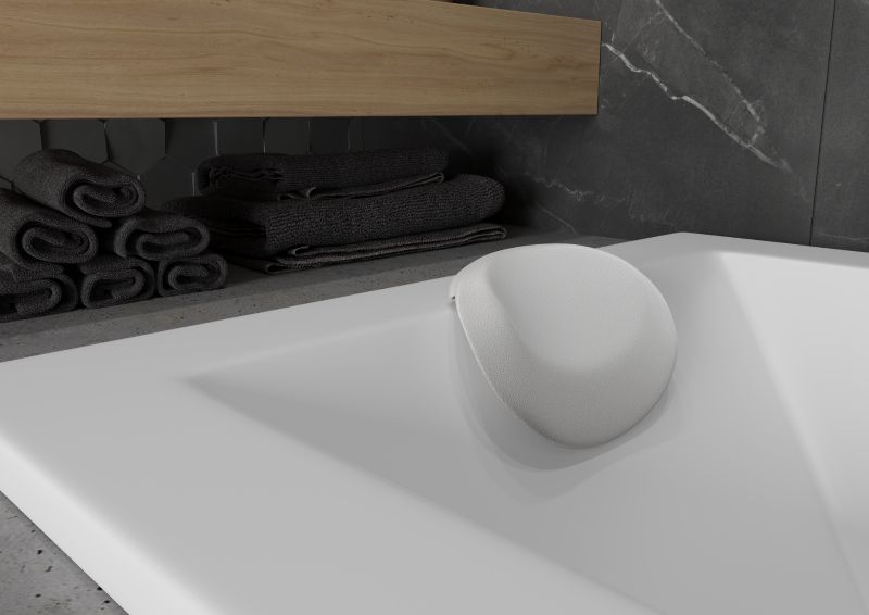 Mexen M07 hvidt badekarshovedstøtte 26,5 x 19 cm 1 stk