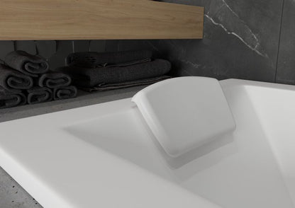 Badehovedpude 29x17 cm Hvid 1 stk. | 5903163384374