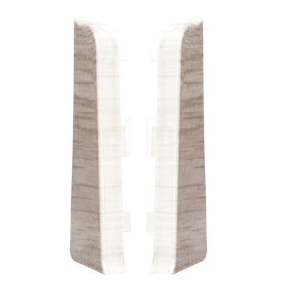 Endekap til Gulvlister 70x100 mm Beige Trælook 2 stk.