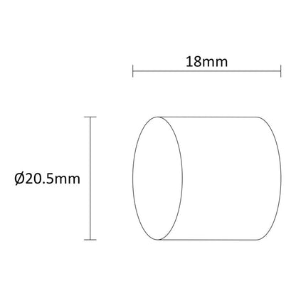GoodHome Athens 16 mm endestykke kork basic