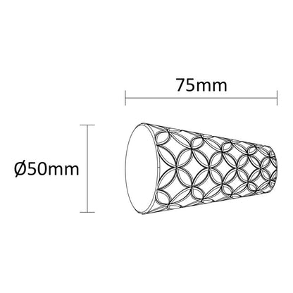 GoodHome Athens 19 mm afslutning kielich basic