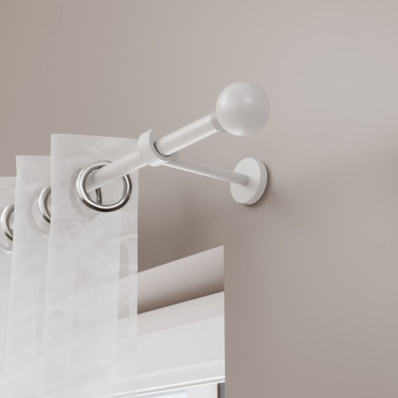 Endestykke til gardinstang Goodhome Anafi frostet 19 mm