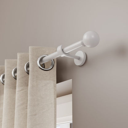 Endestykke til gardinstang Goodhome Anafi frostet 19 mm