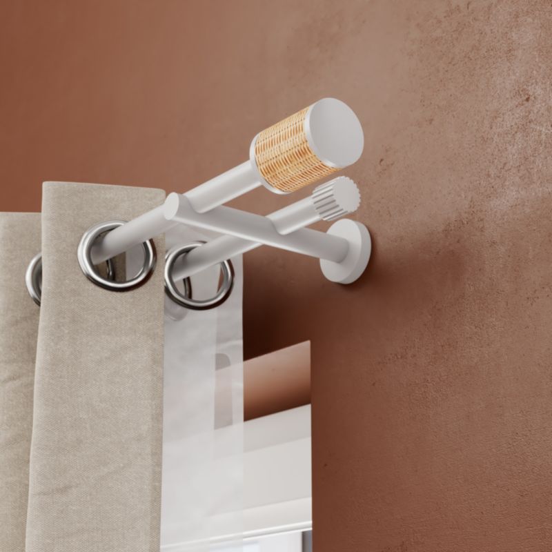 Endestykke til gardinstang GoodHome Anafi Lined 19 mm