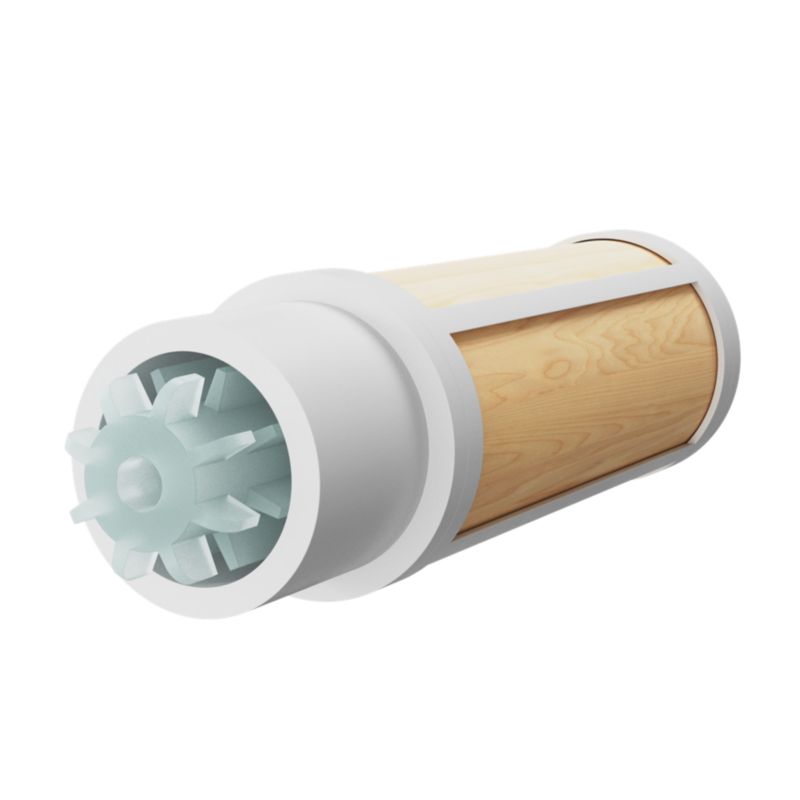 Endestykke til gardinstang GoodHome Anafi Torch 19 mm