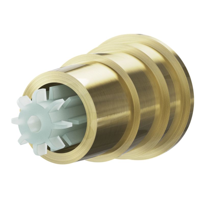 Afslutning til gardinstang Goodhome Antiki Stepped 19 mm