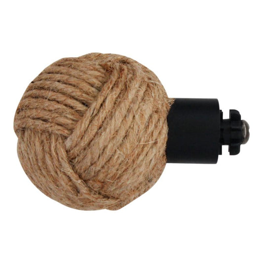 Endestykke til gardinstang GoodHome Araxos Rope 19 mm