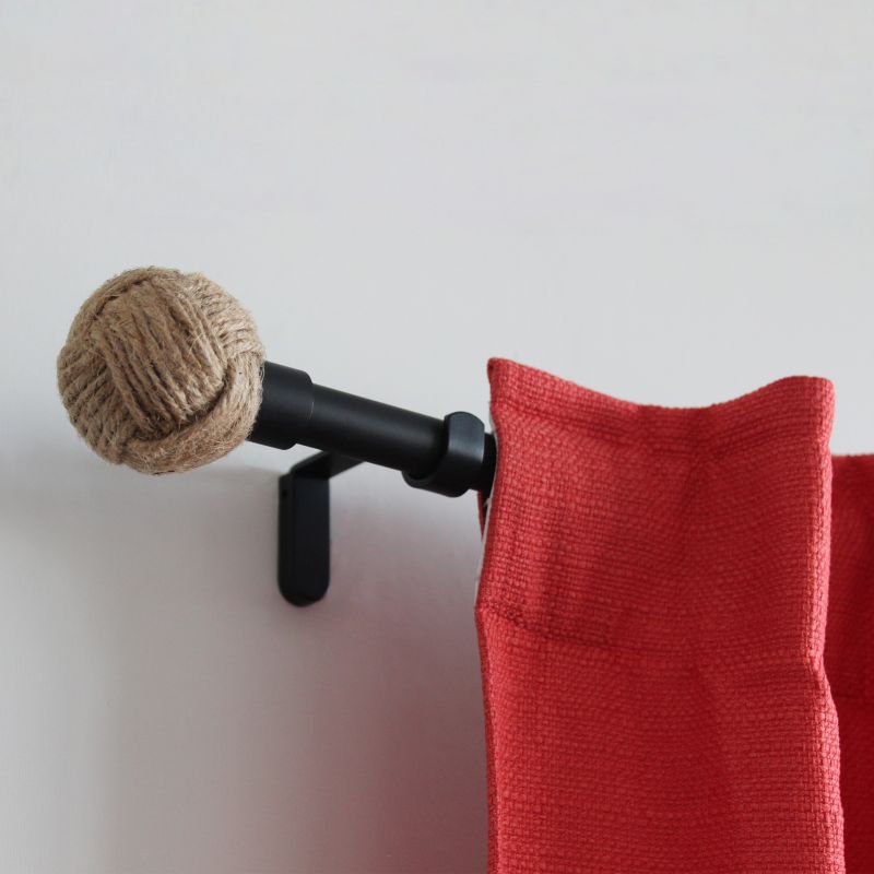 Endestykke til gardinstang GoodHome Araxos Rope 19 mm