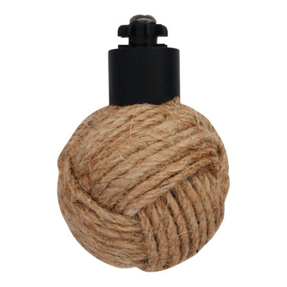 Endestykke til gardinstang GoodHome Araxos Rope 19 mm