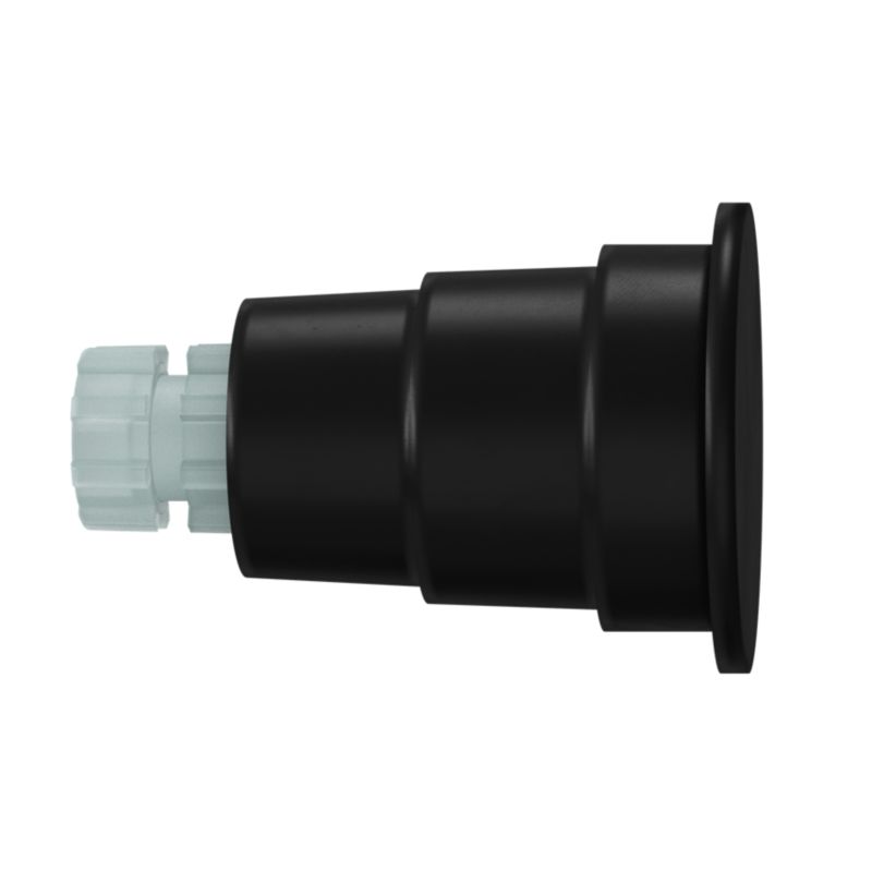 Endestykke til gardinstang GoodHome Araxos Slick 19 mm