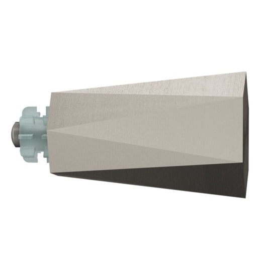 Endestykke til gardinstang GoodHome Athens facetteret 19 mm