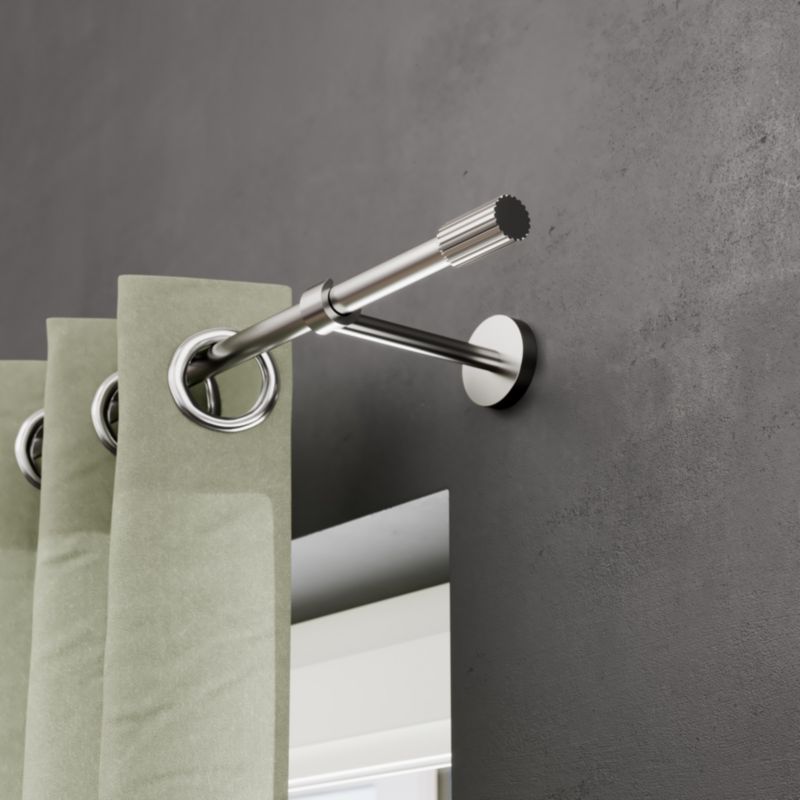 Endestykke til gardinstang GoodHome Athens Lined 16 mm