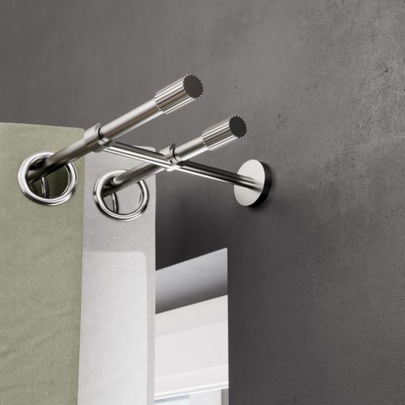 Endestykke til gardinstang GoodHome Athens Lined 16 mm