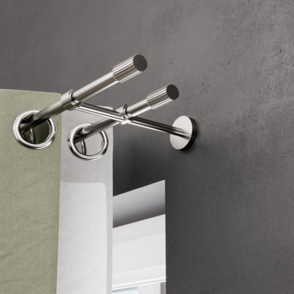Endestykke til gardinstang GoodHome Athens Lined 16 mm