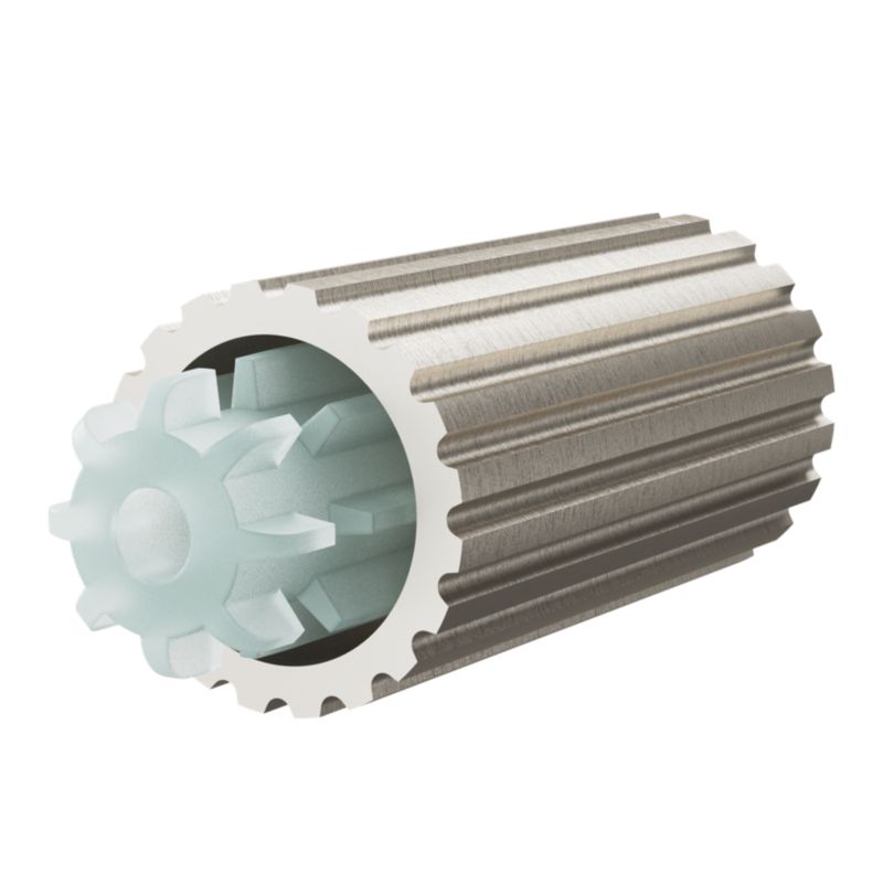 Endestykke til gardinstang GoodHome Athens Lined 16 mm