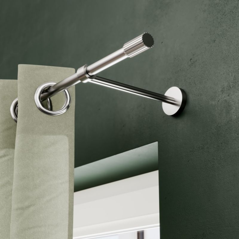 Endestykke til gardinstang GoodHome Athens Lined 16 mm