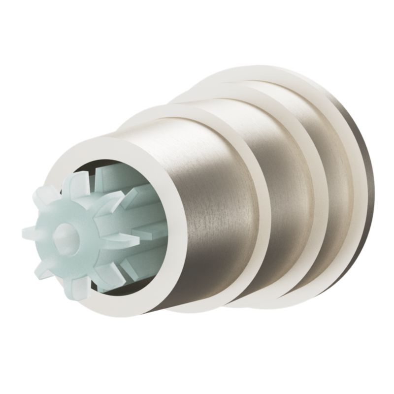 Endestykke til gardinstang GoodHome Athens trappet 19 mm