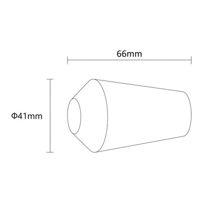 Endestykke til gardinstang GoodHome Elasa BI-finish Tulipan 19 mm