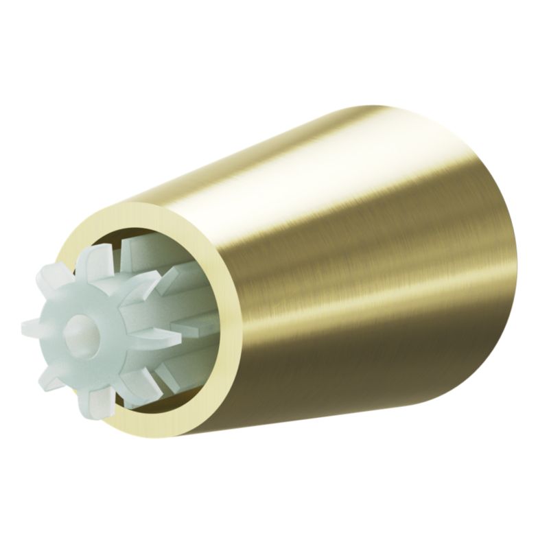 Endestykke til gardinstang GoodHome Elasa BI-finish Tulipan 19 mm