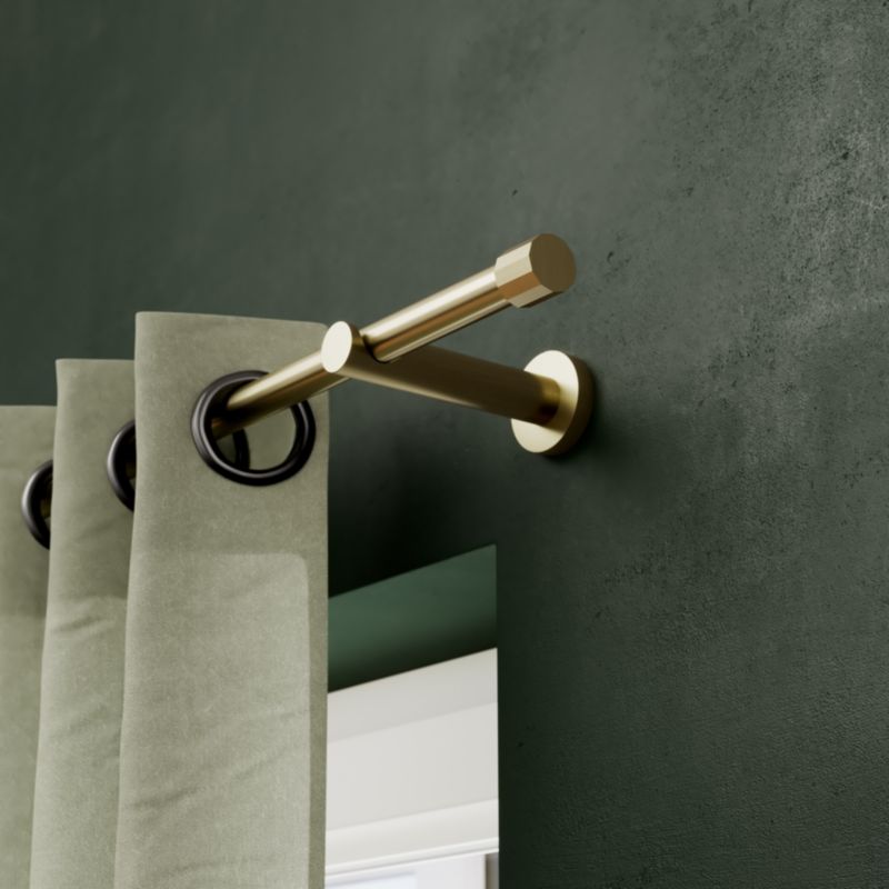 Endestykke til gardinstang Goodhome Elasa facetteret 19 mm