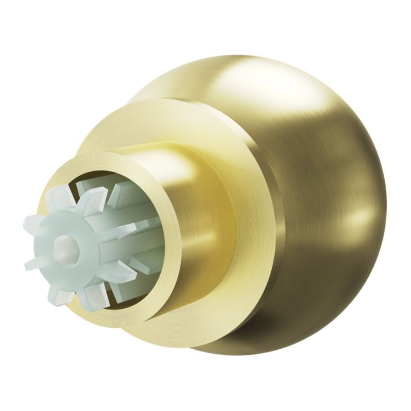 Endestykke til gardinstang GoodHome Elasa kugle 19 mm