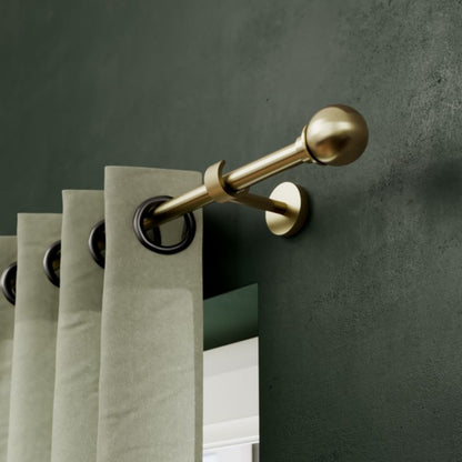 Endestykke til gardinstang GoodHome Elasa kugle 19 mm