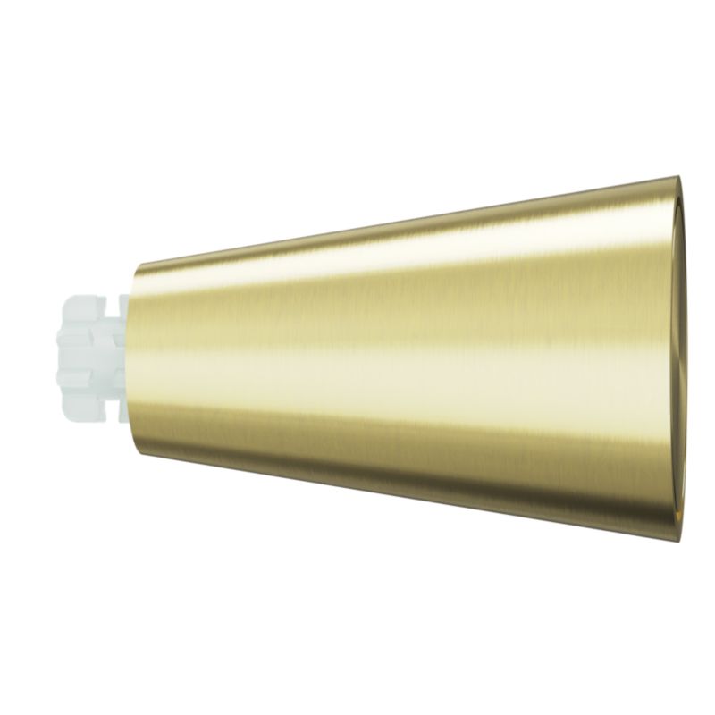 Endestykke til gardinstang GoodHome Elasa kegle 19 mm
