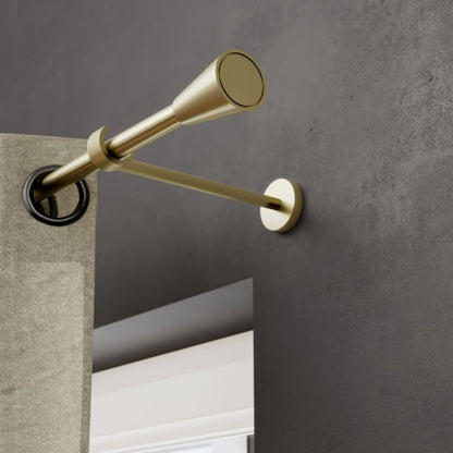 Endestykke til gardinstang GoodHome Elasa kegle 19 mm