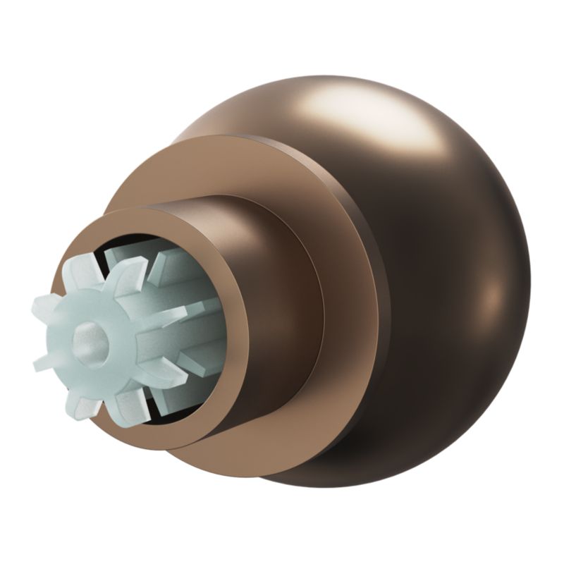 Endestykke til gardinstang Goodhome Kozani kugle 19 mm