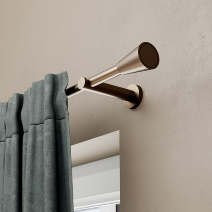 Endestykke til gardinstang GoodHome Kozani kegle 19 mm