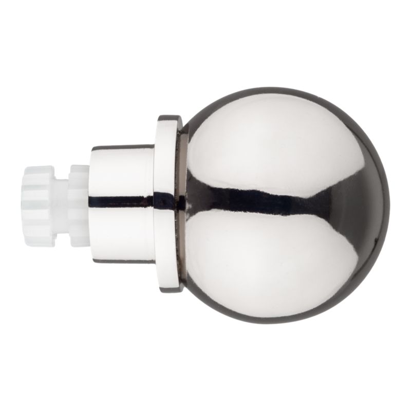 Endestykke til gardinstang GoodHome Olympe kugle 19 mm