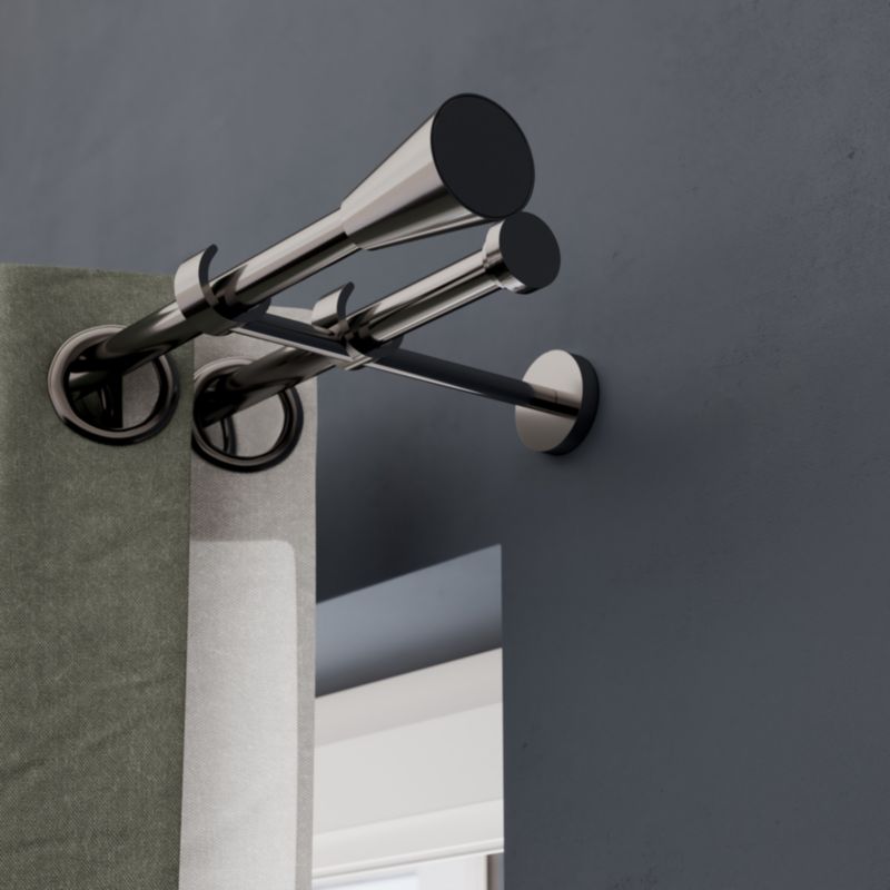 Endestykke til gardinstang GoodHome Olympe kegle 19 mm